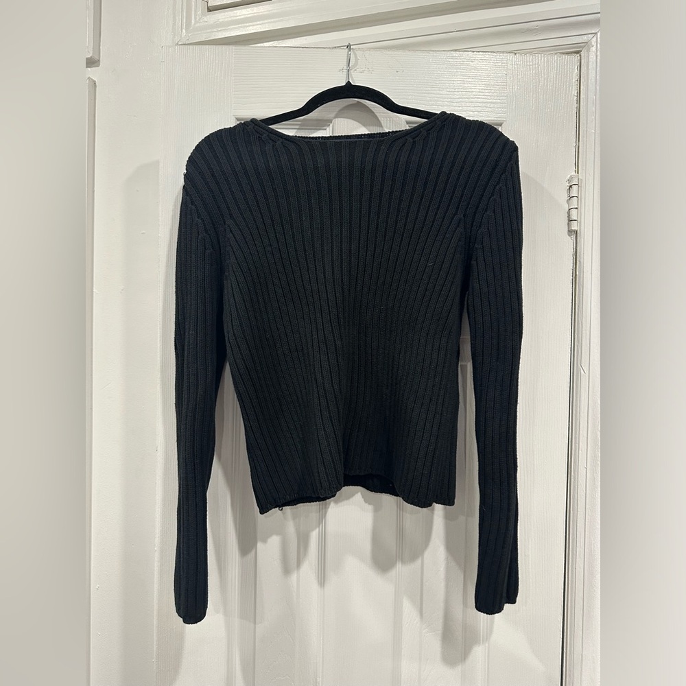 Black sweater